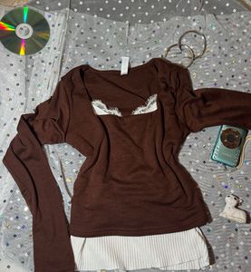 Elena Gilbert Inspired Henley Top
