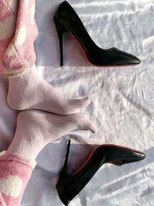 baby pink socks