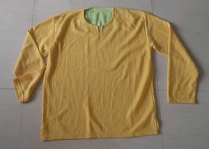 Yellow Striped TShirt (Unisex)