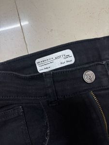 Classic Black Denim Jeans