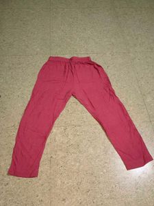Comfortable Tan Linen Trousers