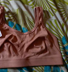 Soft Pink Sports Bra
