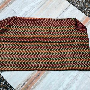 multi colour saree