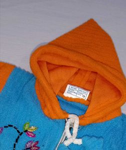 Kids Set of 2 (Green+orange) Sports Tracksuit