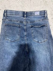 Women's Wide Leg Acid Wash Jeans