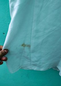 Classic White Notched Collar Shirt (Premium Cotton
