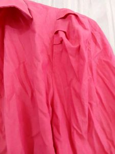Stylish Pink Button-Up Shirt