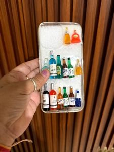 iPhone 14 Pro Max Miniature Drink Bottle Phone Cas