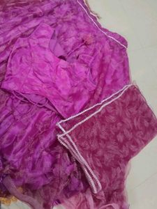 Purple Lehenga Skirt