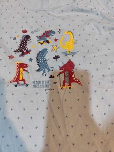 Cute Dinosaur night suit sweet touch