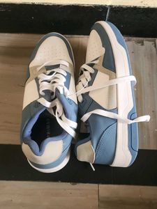 Primark Blue &amp; White Sneakers