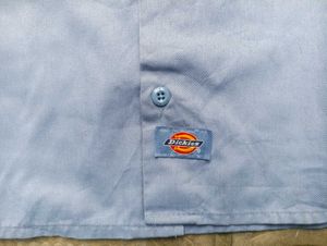 Dickies Blue Short Sleeve Work Shirt