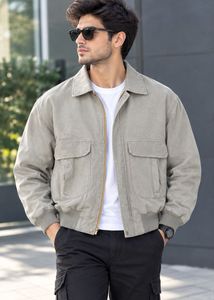 GV Emporio Suede/Faux Leather Jacket