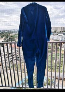 Blue Denim cotton Jumpsuit
