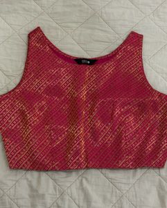 Pink & Gold Blouse
