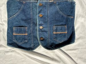 Vintage Denim Vest