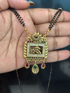 Elegant Gold Plated Mangalsutra