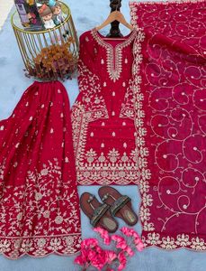 Elegant Embroidered Kurta Set