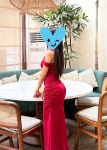 Knotted cocktail dress