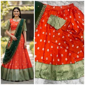 Half Saree Fully Stitched 👯‍♀️👯‍♀️👯‍♀️