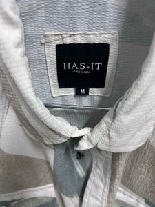 Men's Abstract Print Casual Shirt