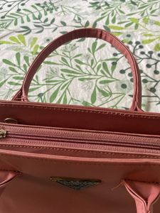 Chic Dusty Rose Handbag