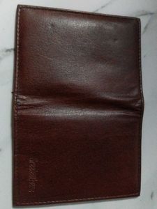 Shrerleather Classic Brown Leather Bifold Wallet