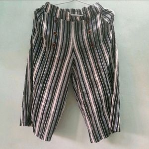 👖Women Striped Loose Wide Leg Flared Pant Palazzo