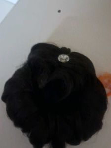 Sparkly Hair Bun Accessory