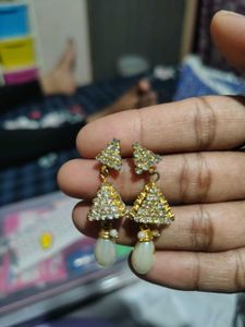Elegant Rhinestone Dangle Earrings