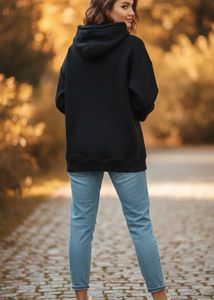 Floral Heart Graphic Hoodie