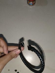 Stylish Braided Leather Bracelet