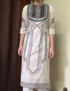 Women Viscose Rayon Straight Kurti For Festive