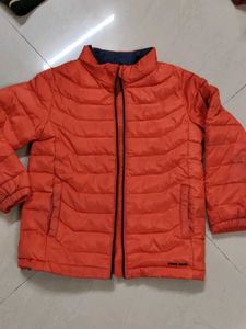 Orange Padded Jacket