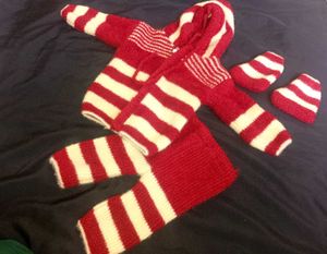 Cozy Striped Knit Sweater