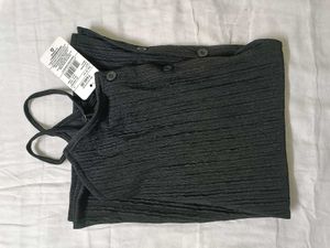Casual Black Button-Down Dress