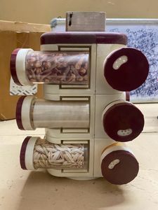 Solimo Revolving Spice Rack 12 Pieces