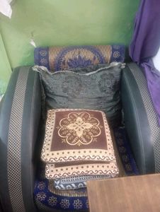 5 seater sofa rexin