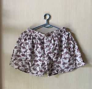 Multicolor Free Size Cotton shorts for girls/women