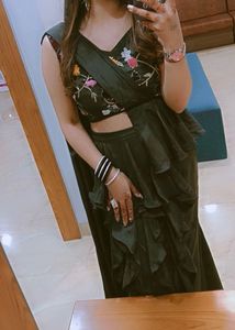 Elegant RTW Ruffle saree