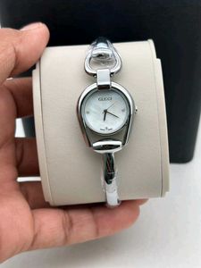 Gucci Women's Bangle Watch Green Dial