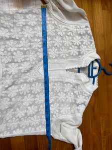 Chikankari Handwork Kurti