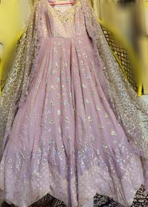 Elegant Lavender Gown