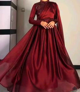 Elegant Maroon designer Gown