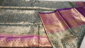 no bargain fixed Elegant kanchipuram Saree
