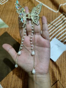Korean Style Butterfly Hair Clip(Combo Of 2)