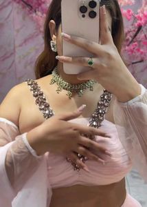 Elegant Pink Lehenga Choli Set