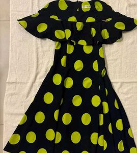Polka Dot Ruffle Dress