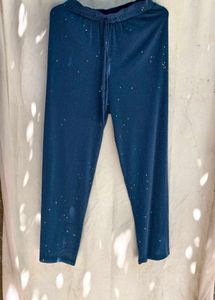 2299. Blue mesh sparkly pant