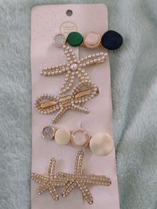Korean Hair Clip Set